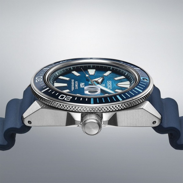 Montre Seiko Prospex Automatique Diver's 200m Cadran Océan Bracelet Caoutchouc
