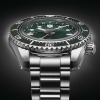 Montre Seiko Prospex Automatic GMT Cadran Vert Bracelet Acier