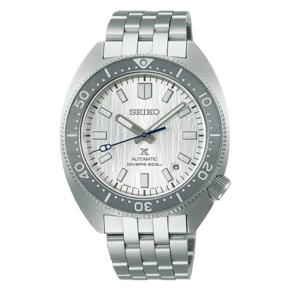 Montre Seiko Prospex Glacier Save the Ocean Bracelet Acier