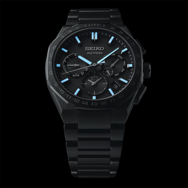 Montre Seiko Astron GPS Solar Cadran Kaki bracelet acier