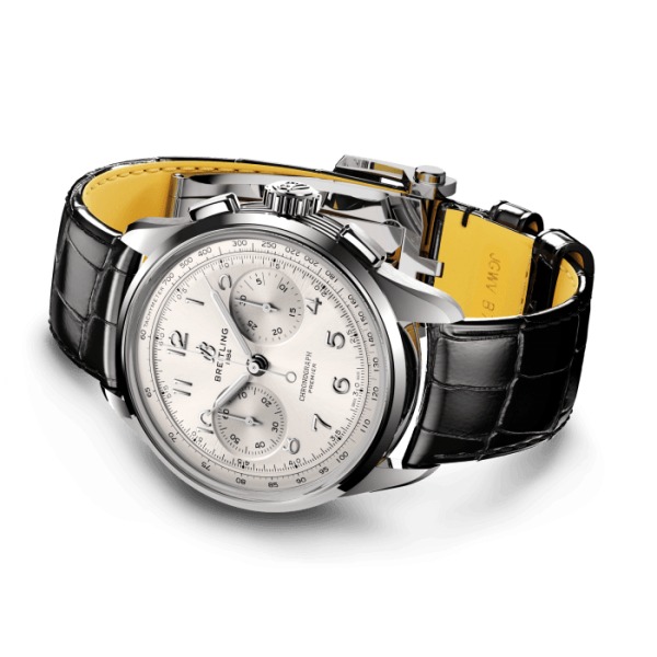 Montre Breitling Premier B09 Chronograph 40 Cadran Silver