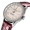 Breitling Navitimer Automatic 36 Bracelet Cuir Bordeaux