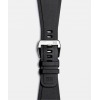 Montre BELL & ROSS BR 03 Black Steel 41mm Bracelet Caoutchouc Noir