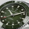 Montre Hamilton Khaki Navy Scuba Auto Cadran Vert Bracelet Acier 43mm