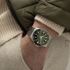 Montre Hamilton Khaki Navy Scuba Auto Cadran Vert Bracelet Acier 43mm