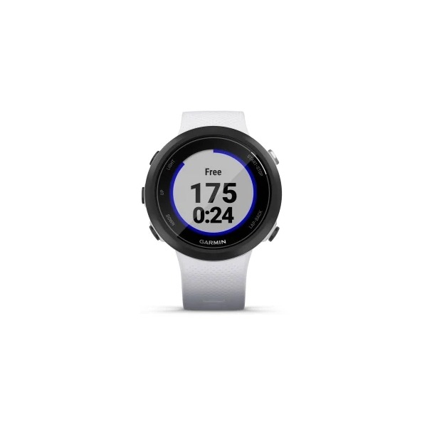 Montre Garmin Swim 2 Bracelet Caoutchouc Blanc