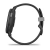 Montre connectée Garmin Vivoactive 5 Boitier Noir Lunette Aluminium Gray