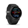 Montre connectée Garmin Vivoactive 5 Boitier Noir Lunette Aluminium Gray