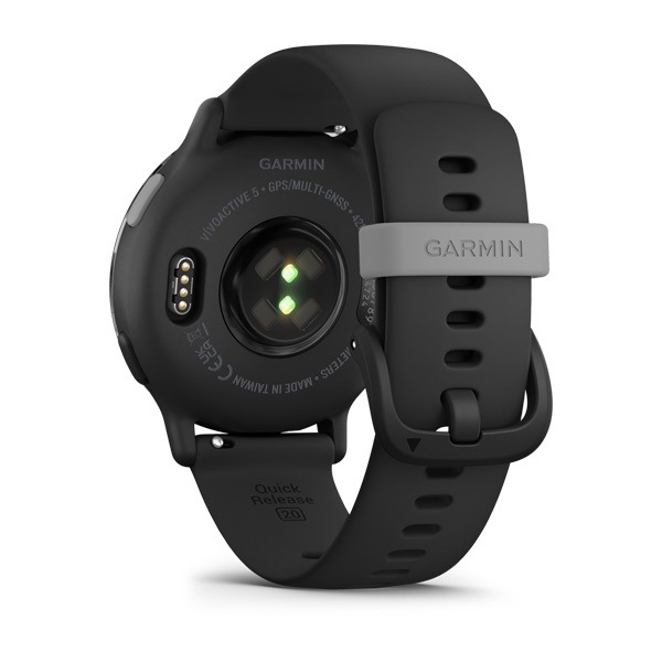 Montre connectée Garmin Vivoactive 5 Boitier Noir Lunette Aluminium Gray