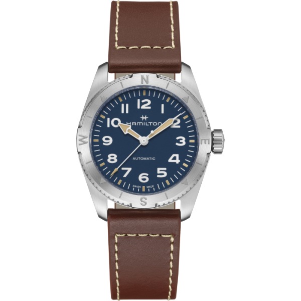 Montre Hamilton Khaki Field Expedition Auto Bracelet Cuir 37 mm