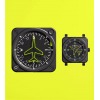 Montre BELL & ROSS BR 03 Gyrocompass 41mm Bracelet Caoutchouc Noir