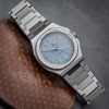 Montre Yema Urban Traveller Cadran Bleu Bracelet Acier