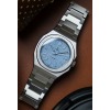 Montre Yema Urban Traveller Cadran Bleu Bracelet Acier