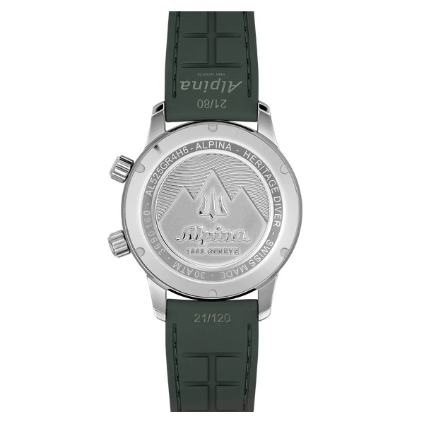 Montre Alpina SEASTRONG DIVER 300 HERITAGE VERT