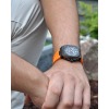 Montre BELL & ROSS BR-X5 CARBON ORANGE Bracelet Caoutchouc