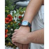 Montre BELL & ROSS BR 05 GMT SKY BLUE Bracelet Caoutchouc