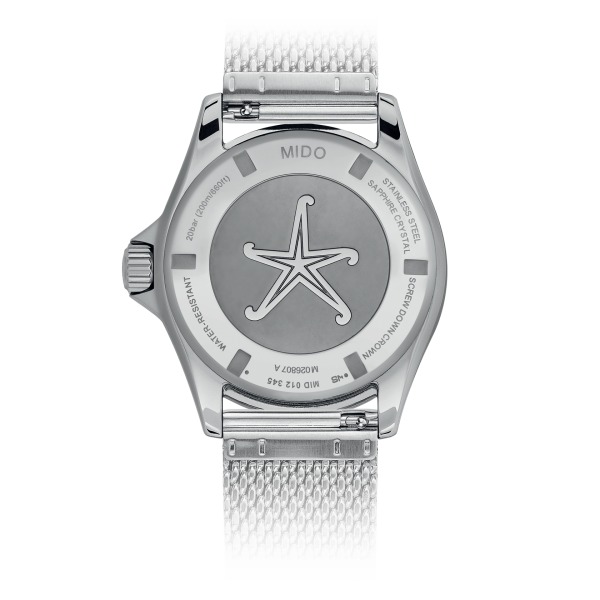 Montre Mido Ocean Star Tribute Cadran Bleu Bracelet Acier