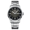 Montre Mido Multifort M Bracelet Acier gris cadran gris