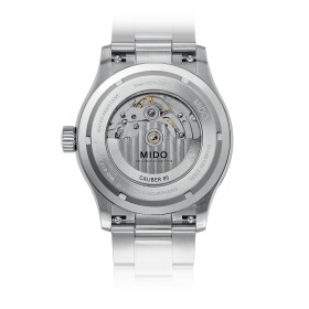 Montre Mido Multifort M Bracelet Acier gris cadran gris