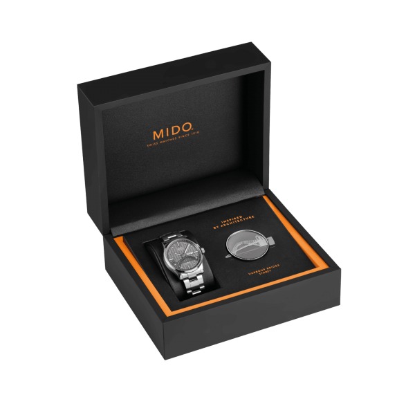 Montre Mido Multifort IBA Bracelet Acier cadran Anthracite