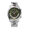 Montre Alpina Startimer Pilot Quartz WorldTimer Cadran Vert