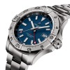 Montre Breitling Avenger Automatic GMT 44 Cadran Bleu Bracelet Acier