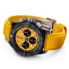 Montre Breitling Avenger B01 Chronograph 44 Night Mission Bracelet Cuir Jaune