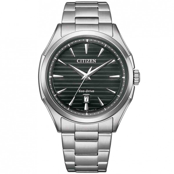 Montre CITIZEN Platform Classic Cadran Noir Bracelet Métal