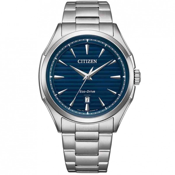 Montre CITIZEN Platform Classic Cadran Bleu Bracelet Métal