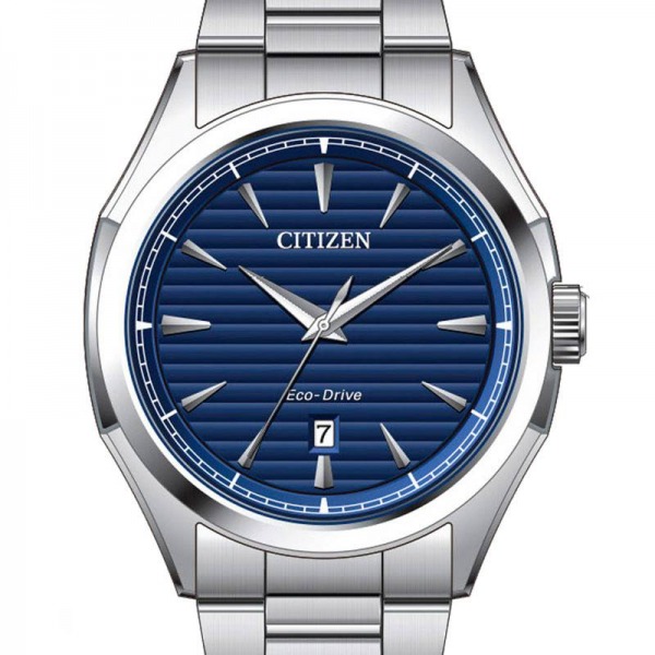 Montre CITIZEN Platform Classic Cadran Bleu Bracelet Métal