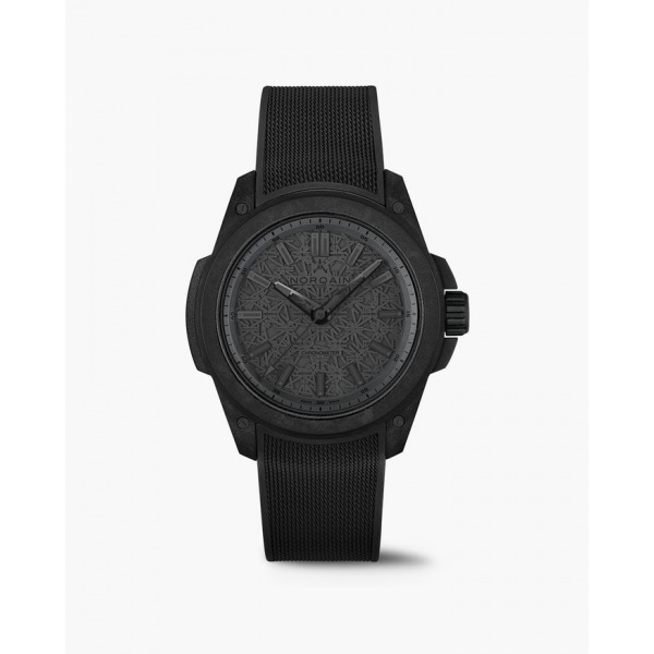 Montre Norqain Wild One 42mm All Black Bracelet Caoutchouc