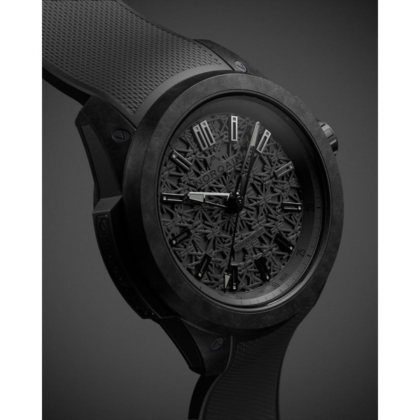 Montre Norqain Wild One 42mm All Black Bracelet Caoutchouc