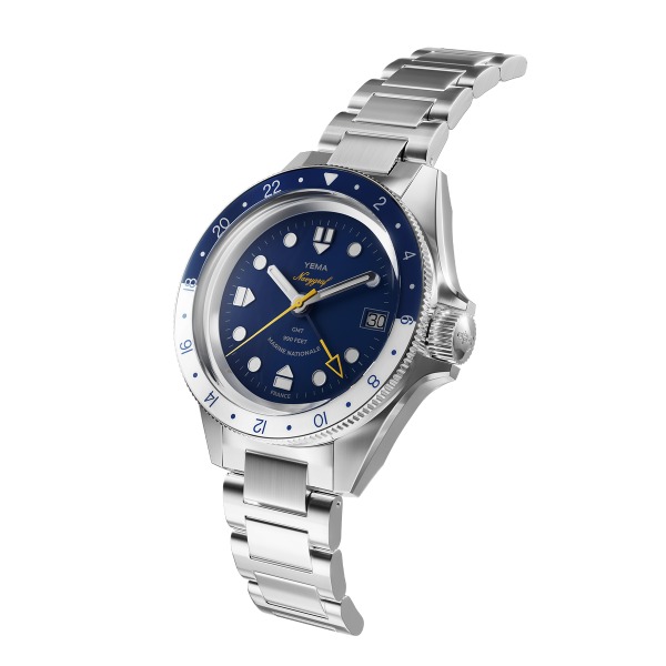 Montre Yema NAVYGRAF Marine Nationale GMT