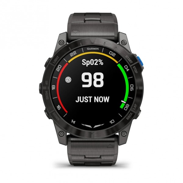 Montre Garmin D2 Mach 1 Pro Aviator Bracelet Titane