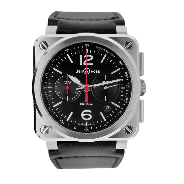 Montre Occasion BELL & ROSS BR 03-94 Black Steel