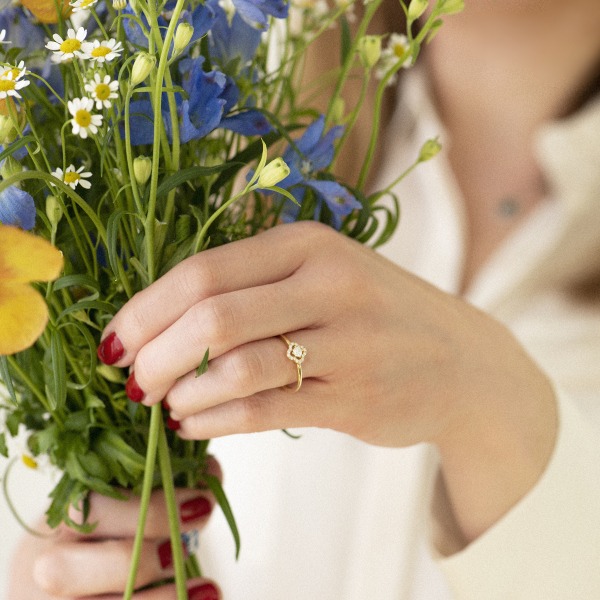 Bague One More Salina Diamants Or Blanc