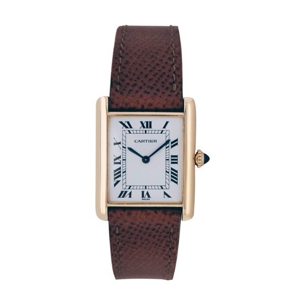 Montre cartier hotsell bracelet cuir