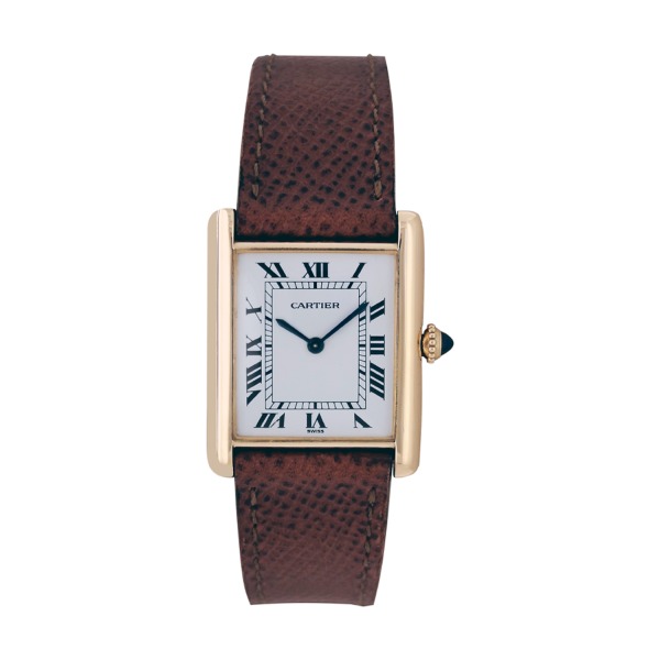 Montre Occasion Cartier Tank Louis Bracelet Cuir