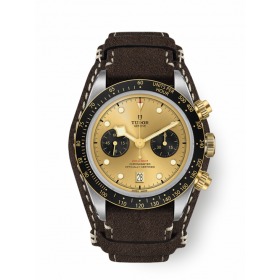 MONTRE HOMME TUDOR BLACK BAY CHRONO BRACELET CUIR