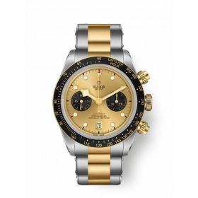 MONTRE HOMME TUDOR BLACK BAY CHRONO BRACELET ACIER & OR JAUNE