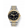 MONTRE TUDOR BLACK BAY 36mm CADRAN NOIR BRACELET OR & ACIER