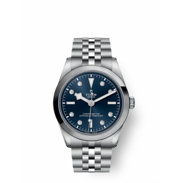 MONTRE FEMME TUDOR BLACK BAY 36MM CADRAN BLEU INDEX DIAMANTS