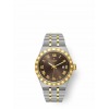 Montre Femme Tudor Royal 28mm Cadran Chocolat Lunette Or Jaune