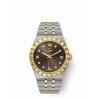 Montre Femme Tudor Royal 34mm Cadran Chocolat Index Diamants