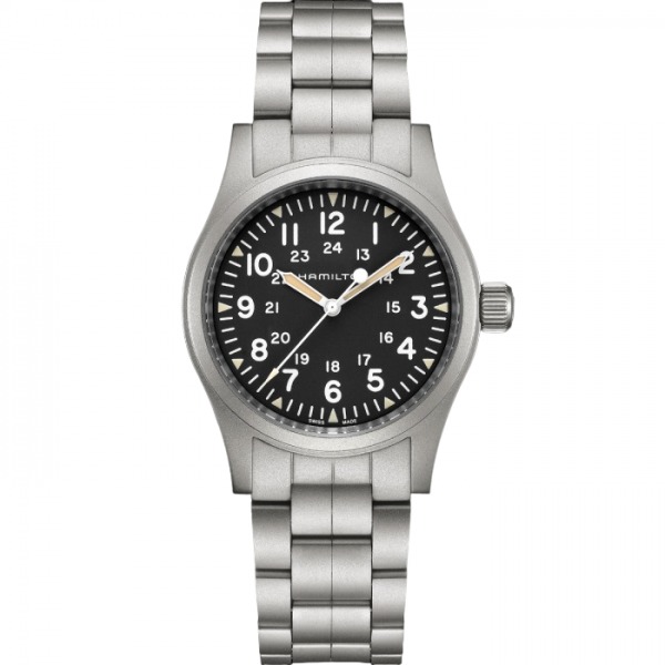 Montre Hamilton Khaki Field Mechanical Cadran Noir