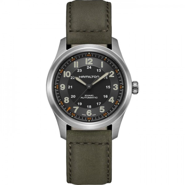 Montre Hamilton Khaki Field Titanium Auto Cadran Noir