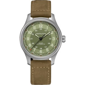Montre Hamilton Khaki Field Titanium Auto cadran Vert 42 mm