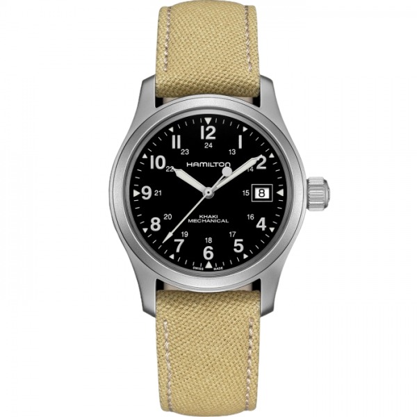 Montre Hamilton Khaki Field Mechanical Cadran Noir