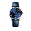 Montre Longines Record 40mm Cadran Bleu Bracelet Cuir