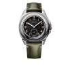 Montre Longines Pilot Majetek Cadran Noir Bracelet Cuir Vert